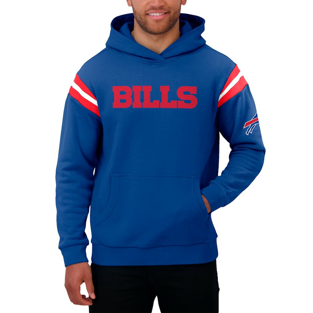 Buffalo Bills Darius Rucker Collection Football Washed Pullover Hoodie Royal | Fanatics