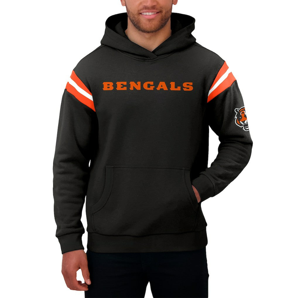 Cincinnati Bengals Darius Rucker Collection Football Washed Pullover Hoodie Charcoal | Fanatics