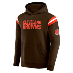Cleveland Browns Darius Rucker Collection Football Washed Pullover Hoodie Brown | Fanatics