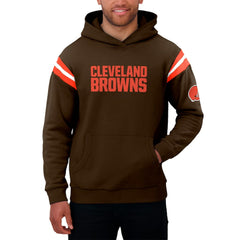 Cleveland Browns Darius Rucker Collection Football Washed Pullover Hoodie Brown | Fanatics