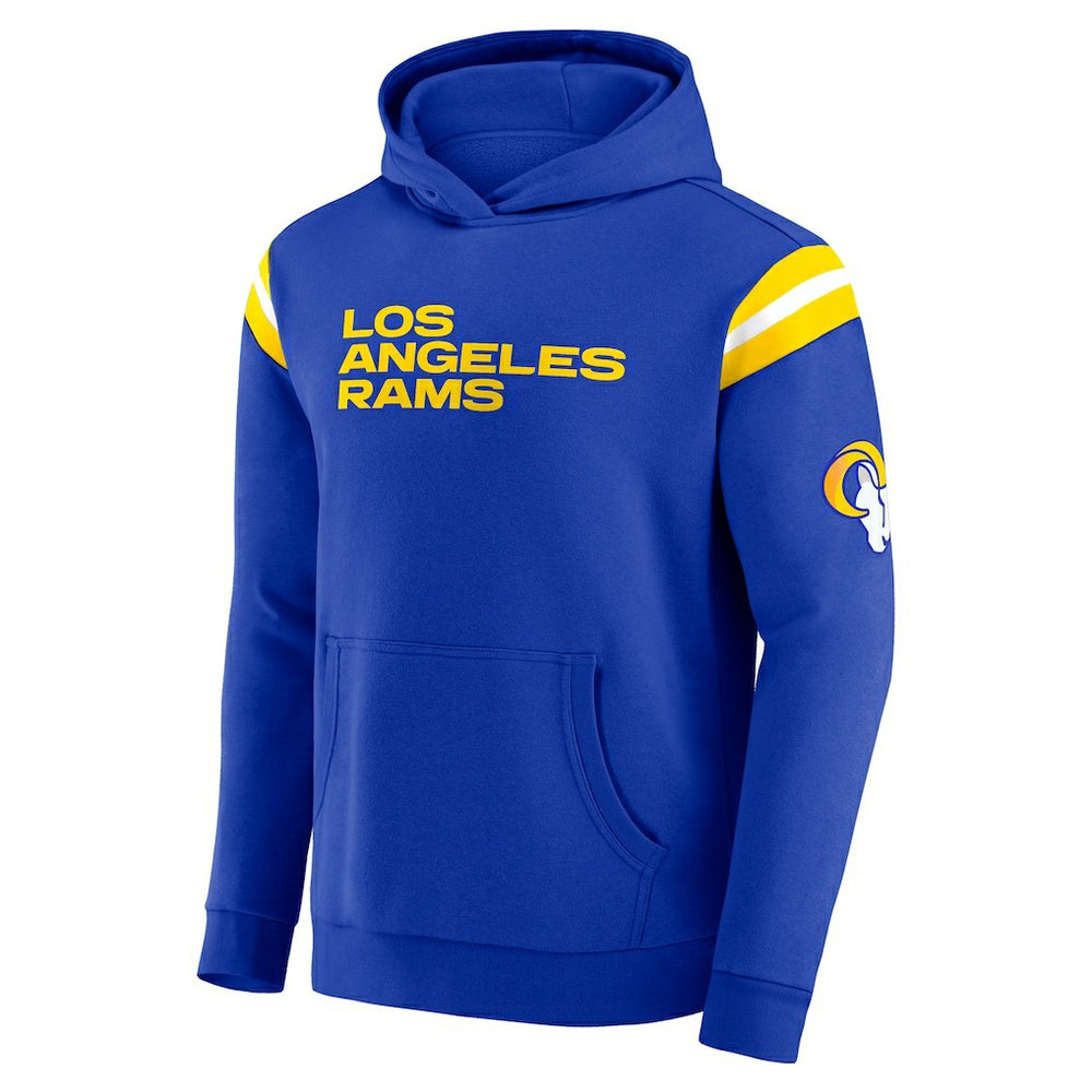 Los Angeles Rams Darius Rucker Collection Football Washed Pullover Hoodie Royal | Fanatics