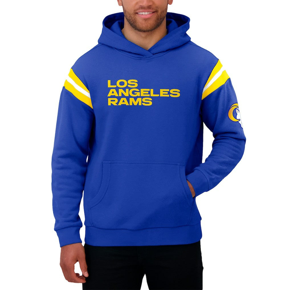 Los Angeles Rams Darius Rucker Collection Football Washed Pullover Hoodie Royal | Fanatics