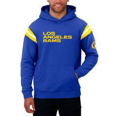 Los Angeles Rams Darius Rucker Collection Football Washed Pullover Hoodie Royal | Fanatics