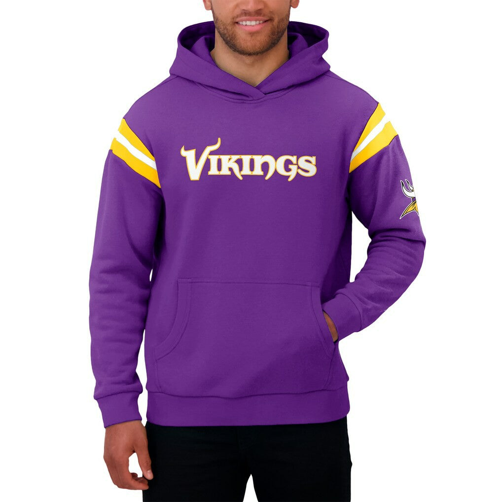 Minnesota Vikings Darius Rucker Collection Football Washed Pullover Hoodie Purple | Fanatics