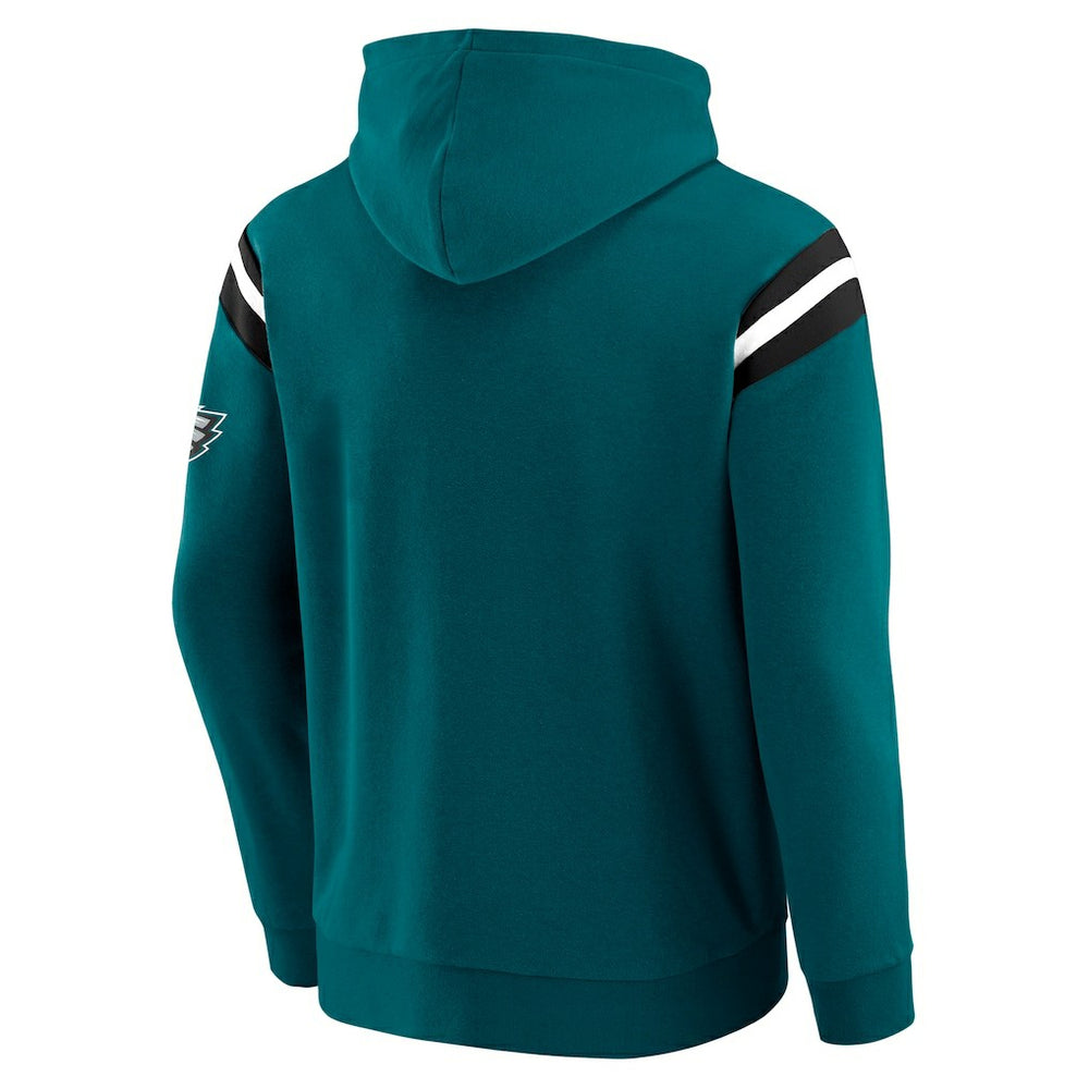 Philadelphia Eagles Darius Rucker Collection Football Washed Pullover Hoodie Green | Fanatics