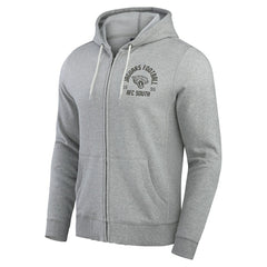 Jacksonville Jaguars Darius Rucker Collection Vintage Stripe Full-Zip Hoodie Heather Gray | Fanatics