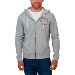 Arizona Cardinals Darius Rucker Collection Vintage Stripe Full-Zip Hoodie Heather Gray | Fanatics