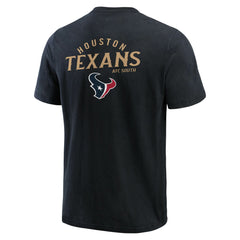 Houston Texans Darius Rucker Collection Washed Henley T-Shirt Black | Fanatics