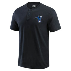 Indianapolis Colts Darius Rucker Collection Washed Henley T-Shirt Black | Fanatics