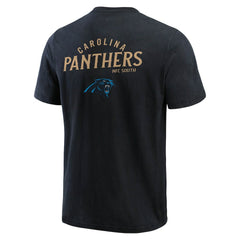 Carolina Panthers Darius Rucker Collection Washed Henley T-Shirt Black | Fanatics