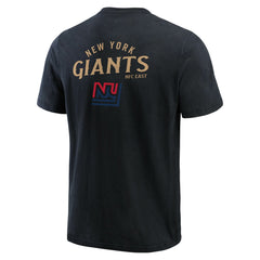 New York Giants Darius Rucker Collection Washed Henley T-Shirt Black | Fanatics