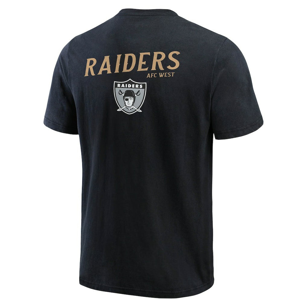 Las Vegas Raiders Darius Rucker Collection Washed Henley T-Shirt Black | Fanatics