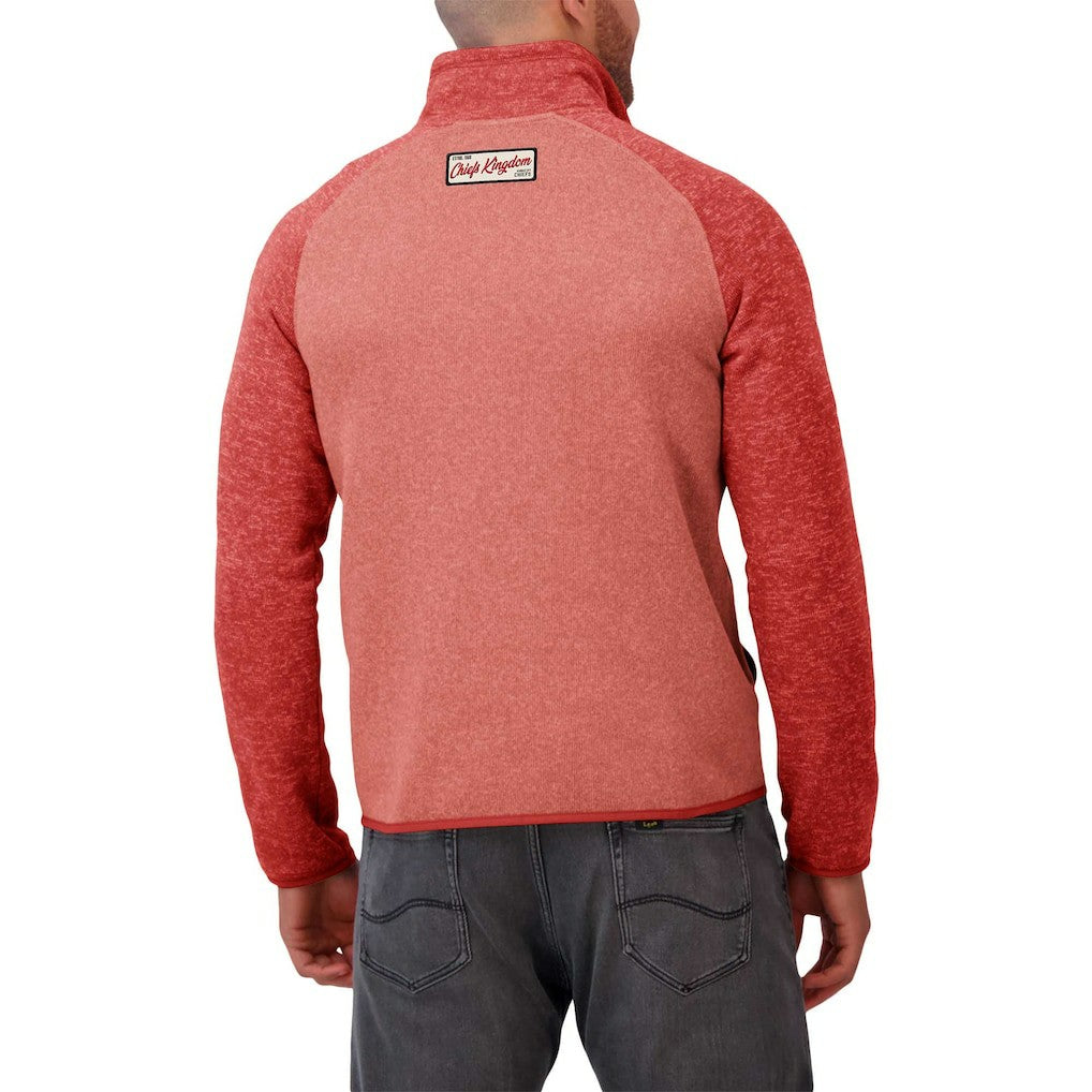 Kansas City Chiefs Darius Rucker Collection Tonal Quarter-Zip Jacket Red | Fanatics