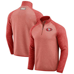 San Francisco 49ers Darius Rucker Collection Tonal Quarter-Zip Jacket Scarlet | Fanatics