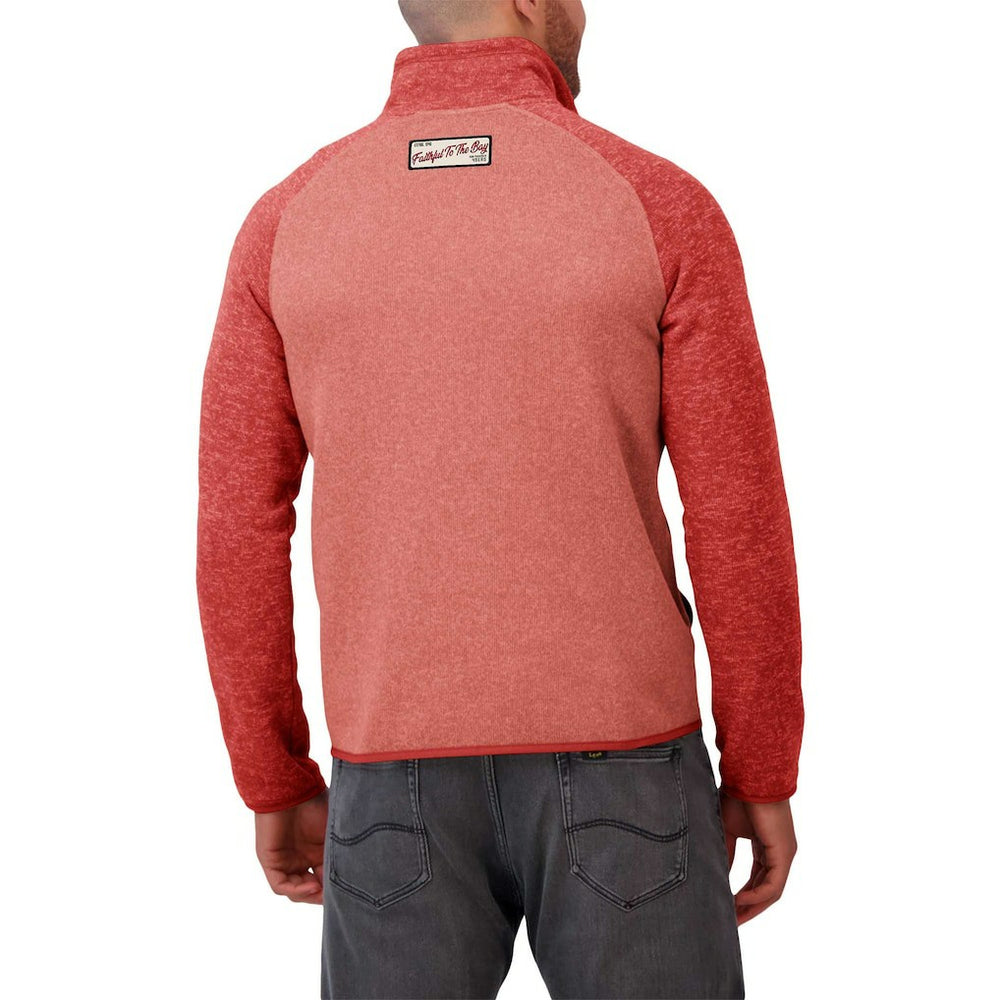 San Francisco 49ers Darius Rucker Collection Tonal Quarter-Zip Jacket Scarlet | Fanatics