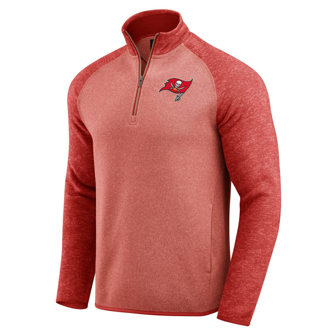 Tampa Bay Buccaneers Darius Rucker Collection Tonal Quarter-Zip Jacket Red | Fanatics