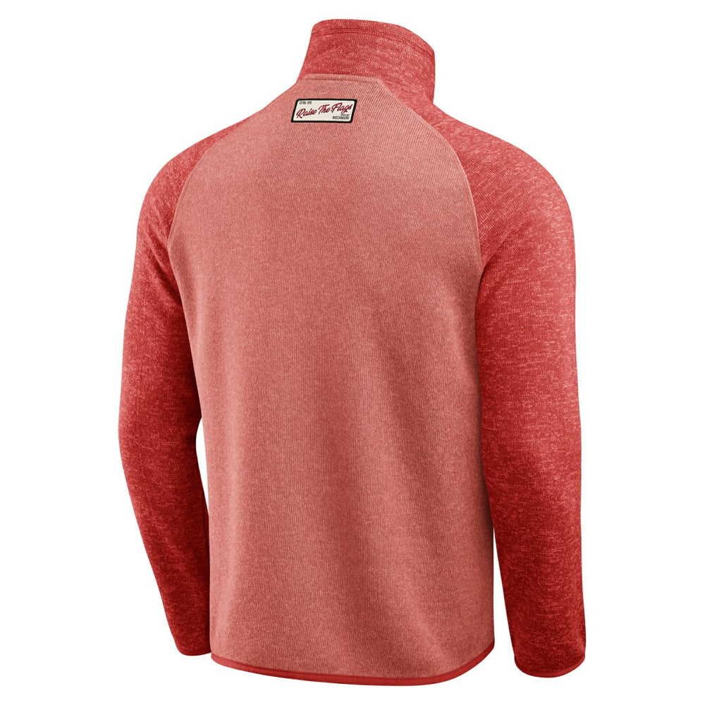 Tampa Bay Buccaneers Darius Rucker Collection Tonal Quarter-Zip Jacket Red | Fanatics
