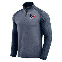 Houston Texans Darius Rucker Collection Tonal Quarter-Zip Jacket Navy | Fanatics