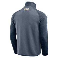Houston Texans Darius Rucker Collection Tonal Quarter-Zip Jacket Navy | Fanatics