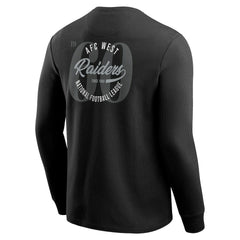 Las Vegas Raiders Darius Rucker Collection Washed Waffle-Knit Long Sleeve T-Shirt Black | Fanatics