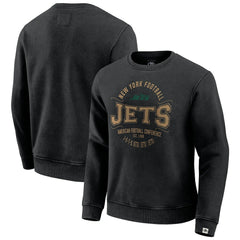 New York Jets Darius Rucker Collection Vintage Pullover Sweatshirt Black | Fanatics
