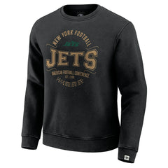 New York Jets Darius Rucker Collection Vintage Pullover Sweatshirt Black | Fanatics