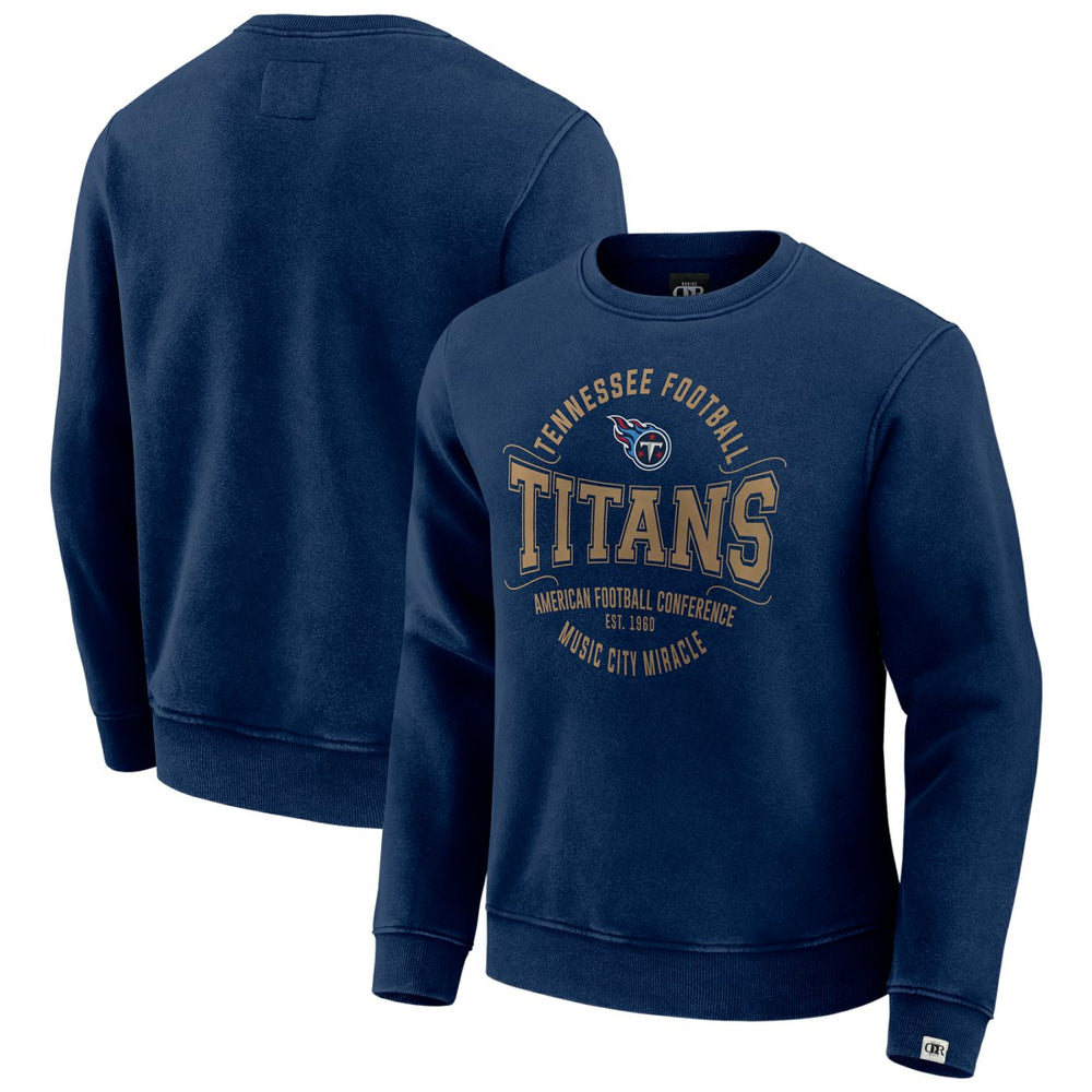 Tennessee Titans Darius Rucker Collection Vintage Pullover Sweatshirt Navy | Fanatics