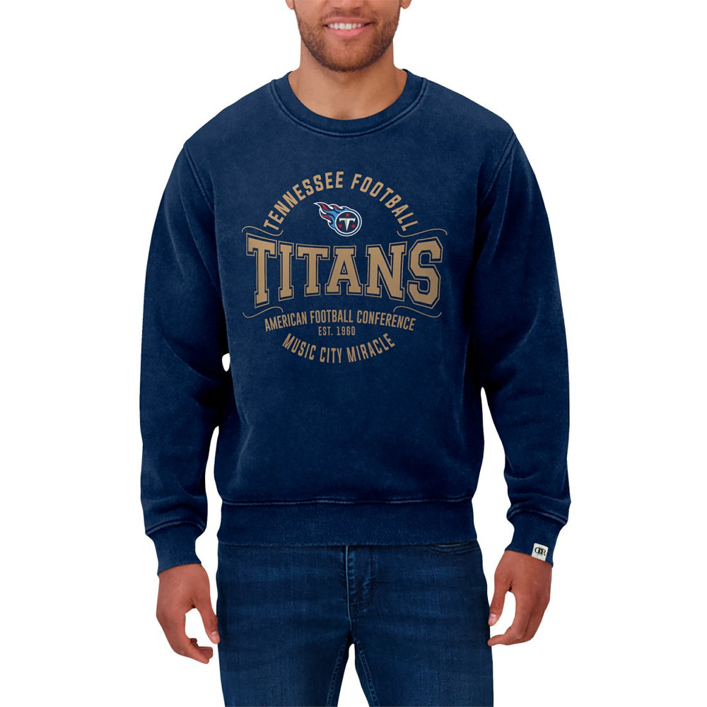 Tennessee Titans Darius Rucker Collection Vintage Pullover Sweatshirt Navy | Fanatics