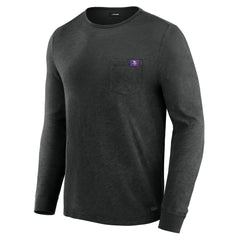 Minnesota Vikings J. Palmer In-The-Pocket Long Sleeve T-Shirt Black | NFL
