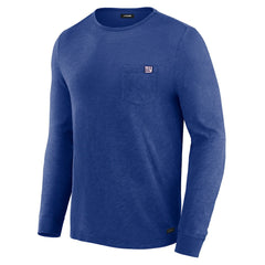 New York Giants J. Palmer In-The-Pocket Long Sleeve T-Shirt Blue | NFL