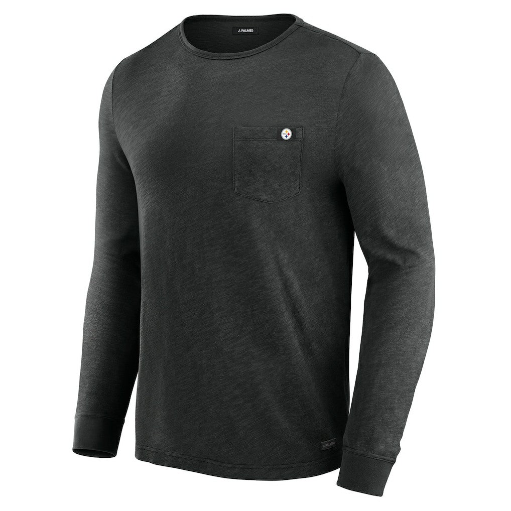 Pittsburgh Steelers J. Palmer In-The-Pocket Long Sleeve T-Shirt Black | NFL