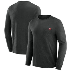 San Francisco 49ers J. Palmer In-The-Pocket Long Sleeve T-Shirt Black | NFL