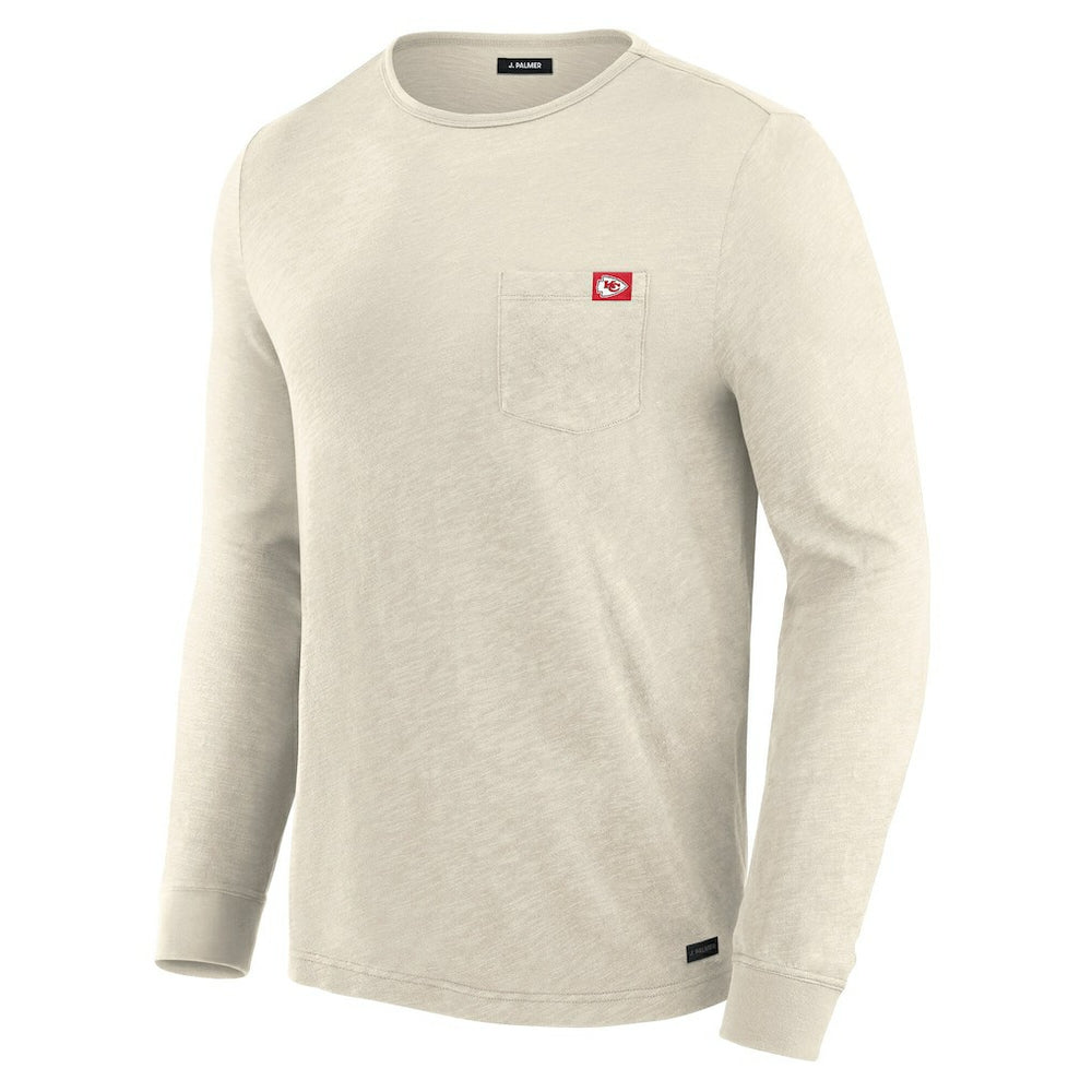 Kansas City Chiefs J. Palmer In-The-Pocket Long Sleeve T-Shirt Cream | NFL
