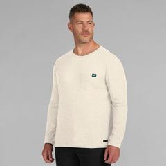 Philadelphia Eagles J. Palmer In-The-Pocket Long Sleeve T-Shirt Cream | NFL