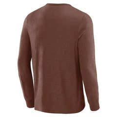 Cleveland Browns J. Palmer In-The-Pocket Long Sleeve T-Shirt Tan | NFL