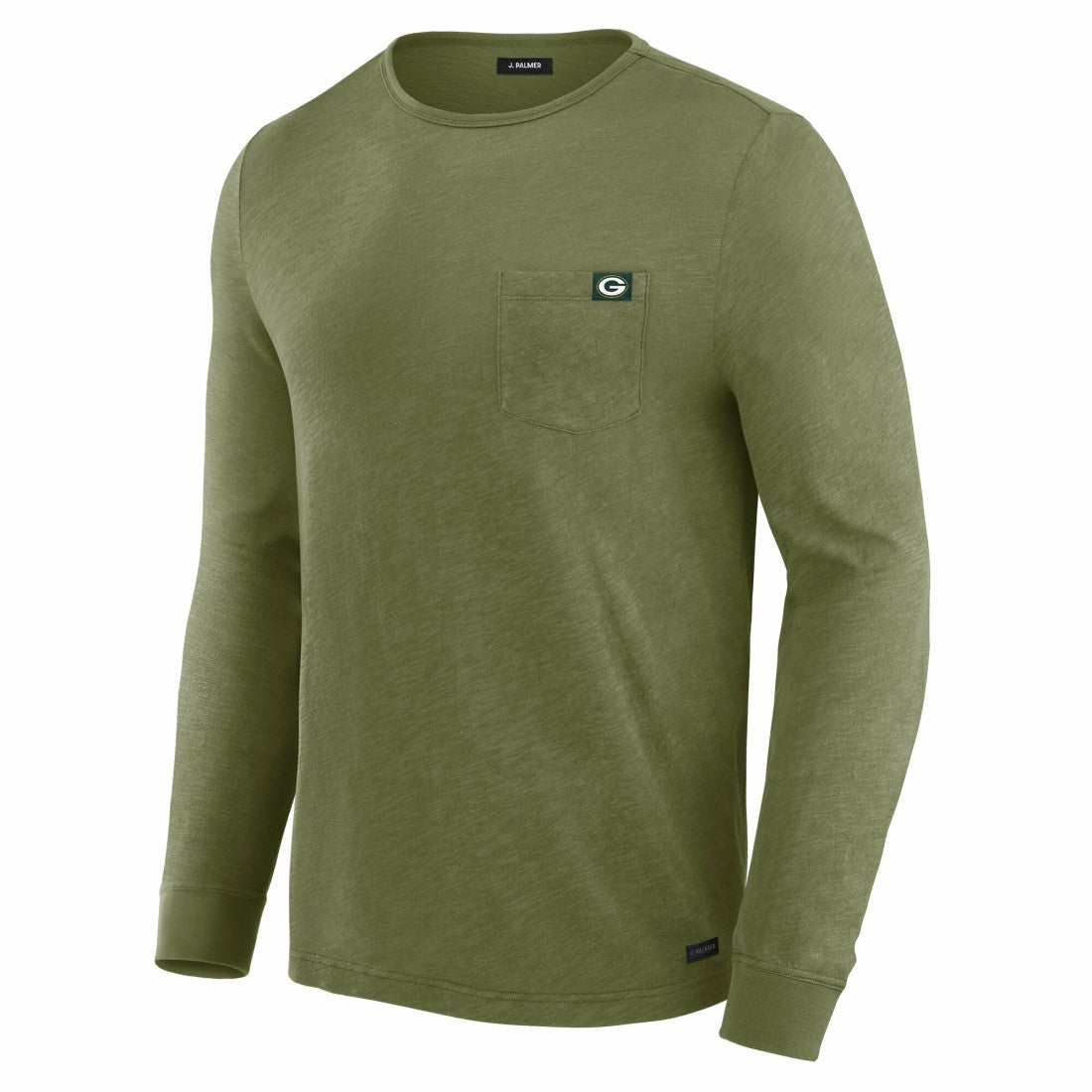 Green Bay Packers J. Palmer In-The-Pocket Long Sleeve T-Shirt Olive | NFL