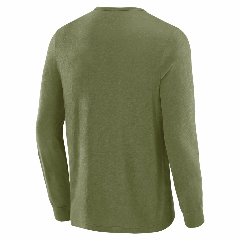 Green Bay Packers J. Palmer In-The-Pocket Long Sleeve T-Shirt Olive | NFL