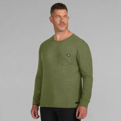 Green Bay Packers J. Palmer In-The-Pocket Long Sleeve T-Shirt Olive | NFL