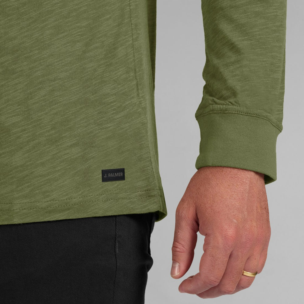 Green Bay Packers J. Palmer In-The-Pocket Long Sleeve T-Shirt Olive | NFL