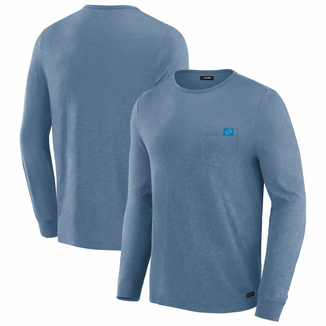 Detroit Lions J. Palmer In-The-Pocket Long Sleeve T-Shirt Royal | NFL