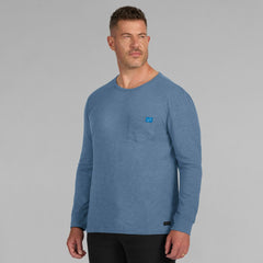 Detroit Lions J. Palmer In-The-Pocket Long Sleeve T-Shirt Royal | NFL