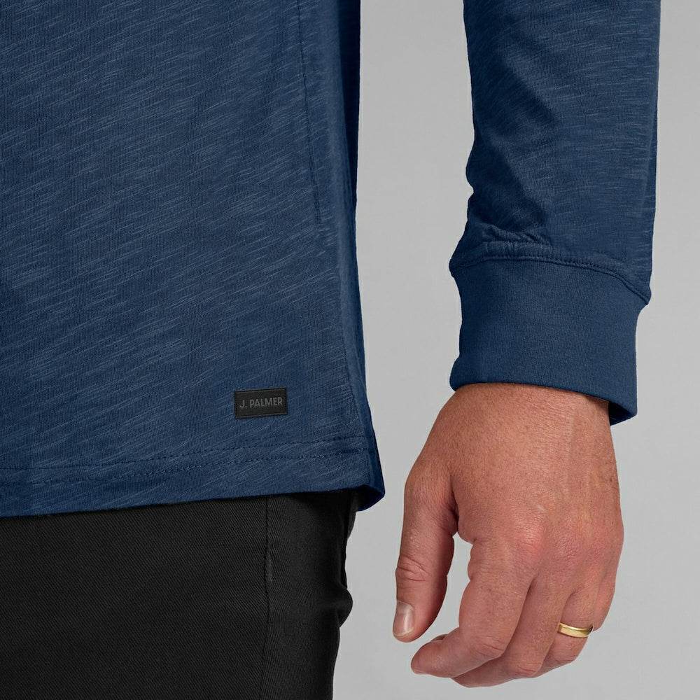 New England Patriots J. Palmer In-The-Pocket Long Sleeve T-Shirt Navy | NFL