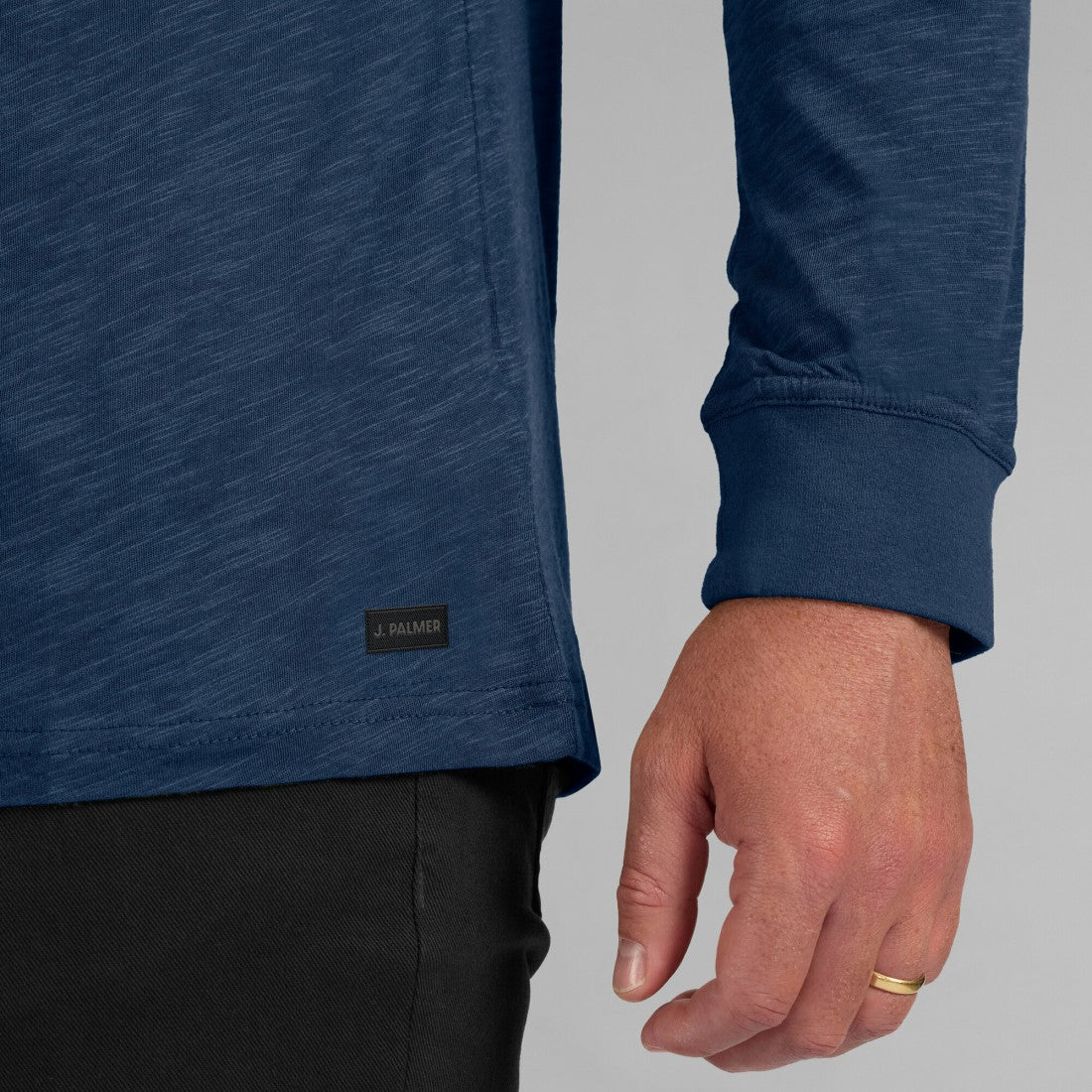 Seattle Seahawks J. Palmer In-The-Pocket Long Sleeve T-Shirt Navy | NFL