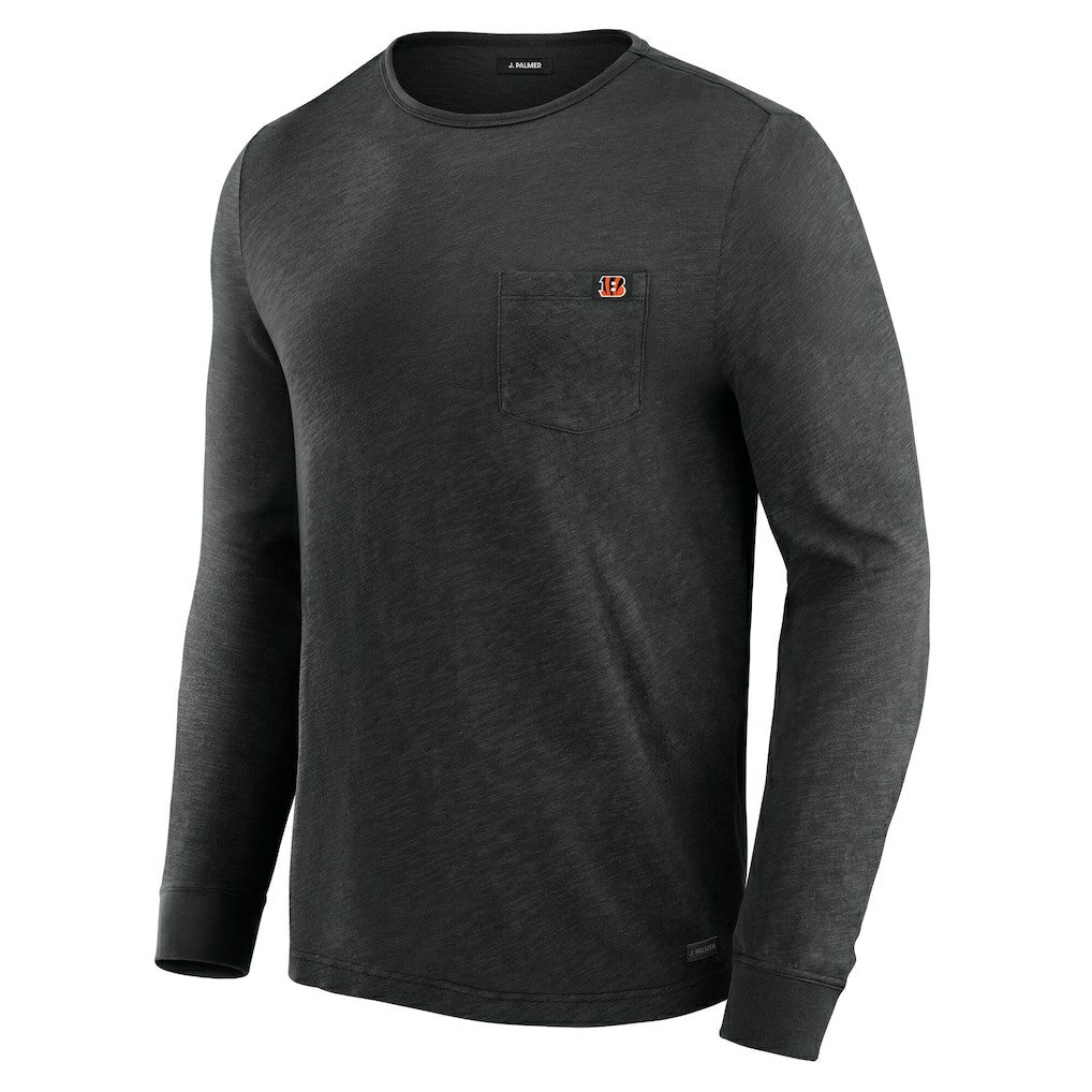 Cincinnati Bengals J. Palmer In-The-Pocket Long Sleeve T-Shirt Black | NFL
