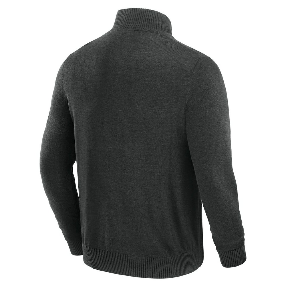 San Francisco 49ers J. Palmer Franchise Quarter-Zip Sweater Black | NFL