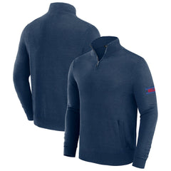 Buffalo Bills J. Palmer Franchise Quarter-Zip Sweater Navy | NFL
