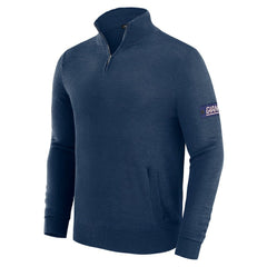 New York Giants J. Palmer Franchise Quarter-Zip Sweater Navy | NFL
