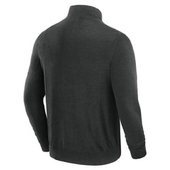 Cincinnati Bengals J. Palmer Franchise Quarter-Zip Sweater Black | NFL