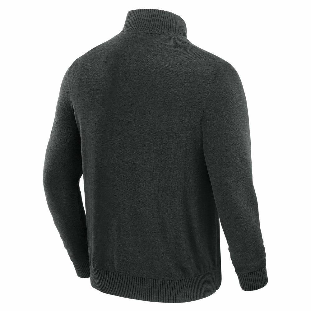 Green Bay Packers J. Palmer Franchise Quarter-Zip Sweater Black | NFL