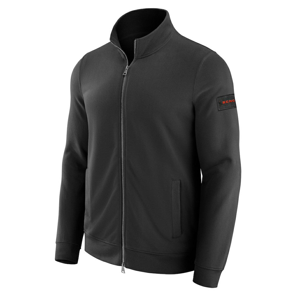 Cincinnati Bengals J. Palmer QB1 Full-Zip Sweatshirt Black | NFL